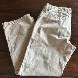 Men's Tan converse x John Varvatos khakis